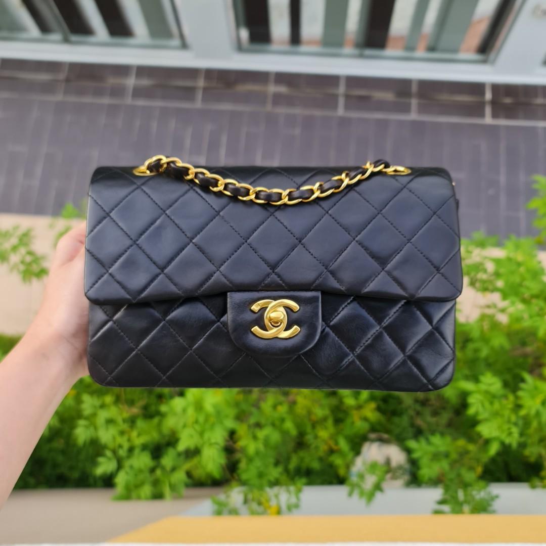 Chanel Vintage Beige Mini Square Flap 20cm – CamelliaCurate