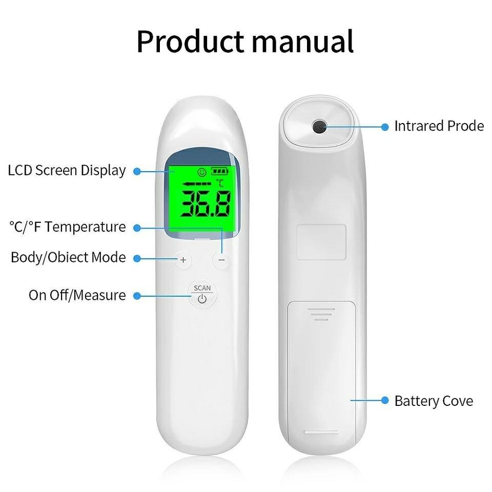A38 Thermometer XLF03 LCD Digital Handheld Temperature, Health