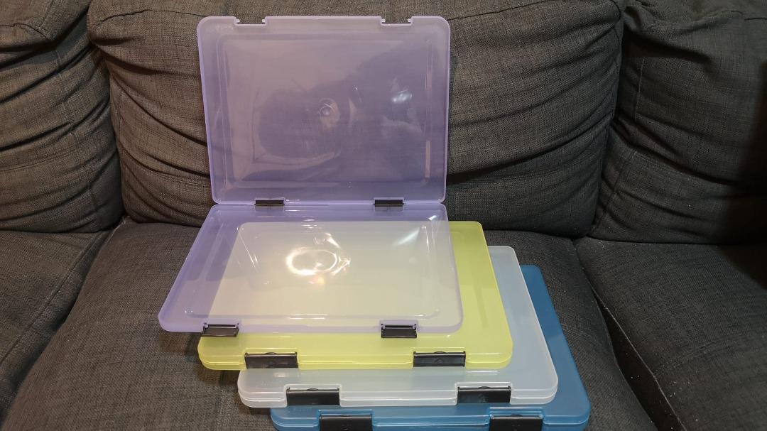 A4 size plastic case folder, Hobbies & Toys, Stationery & Craft ...