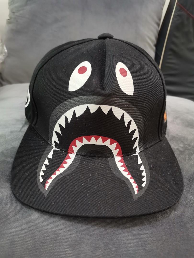 A Bathing Ape WGM Shark Panel Cap Men s Fashion Watches