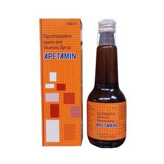 a cartoon of apetamin (25 bottles)