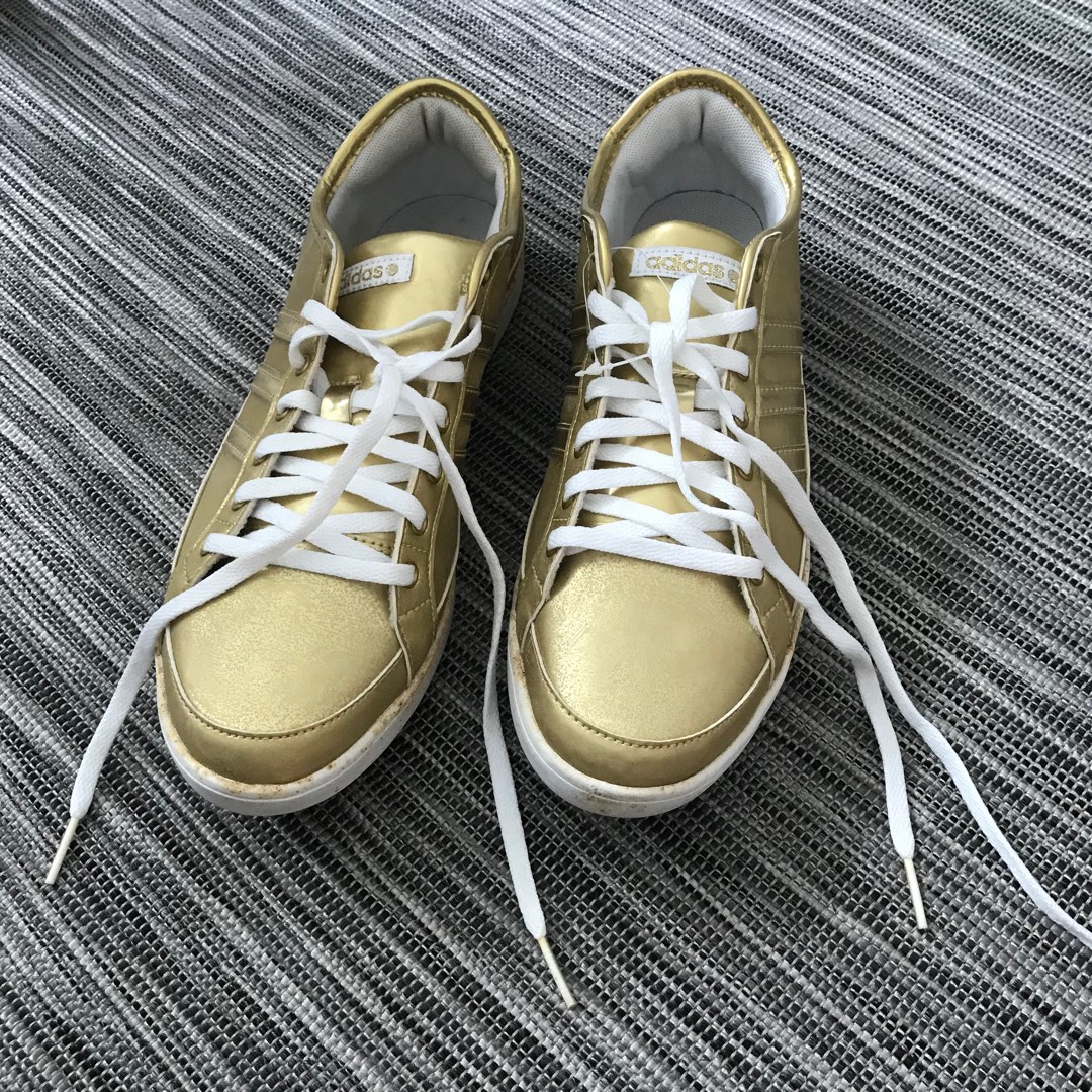 Adidas neo label gold shoes top