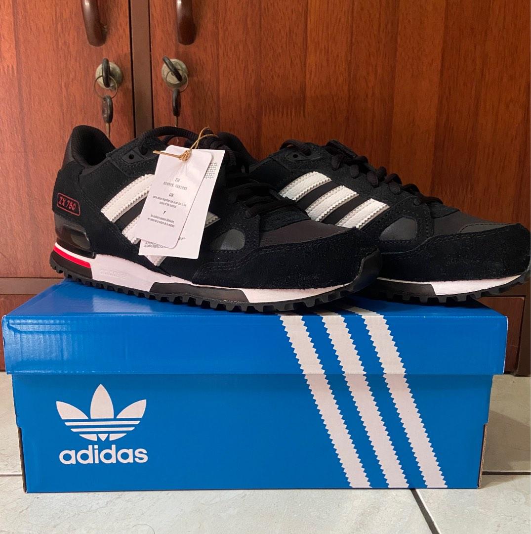 Adidas zx 750 store black white red
