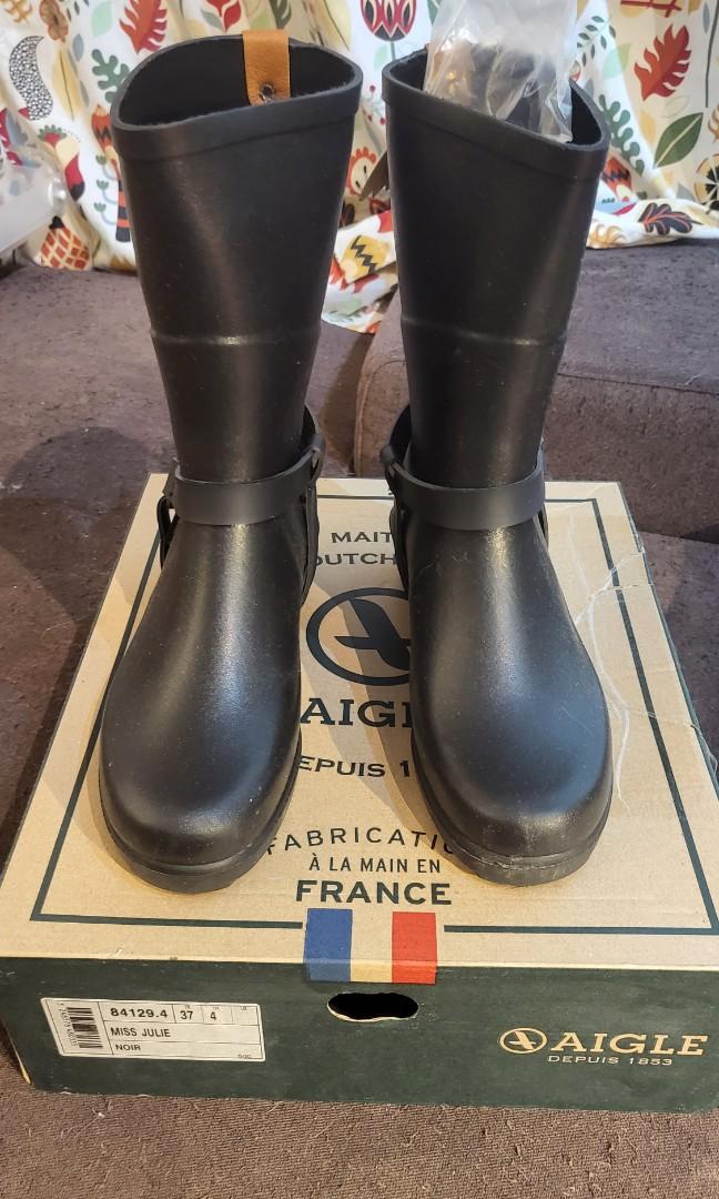 Aigle boots (MissJulie) Fashion, Boots on Carousell