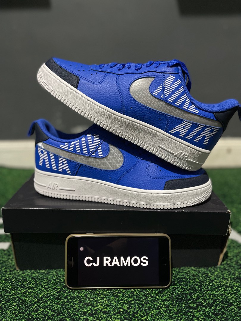 Air force 1 under construction blue cheap