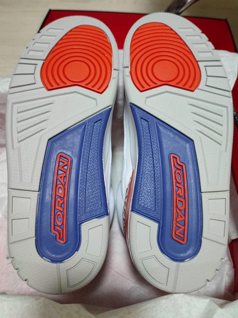 Air jordan 3 knicks best sale