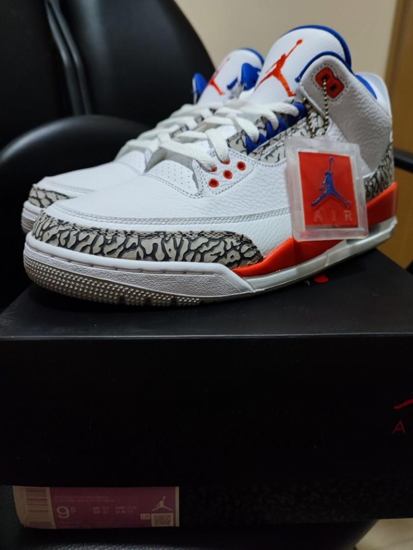 Air Jordan 3 New York Knicks Carousell