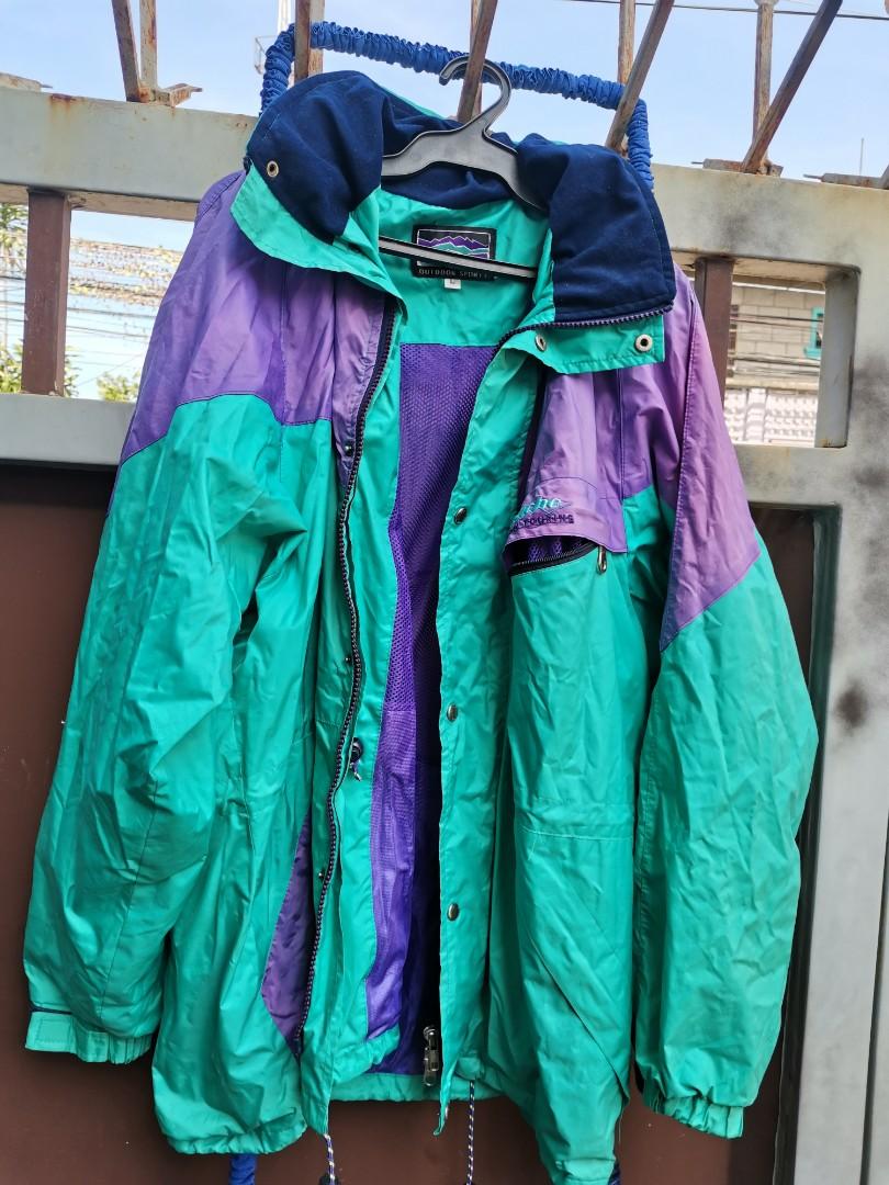 Apache Two tone Nylon Coat Windbreaker Men s Fashion Coats
