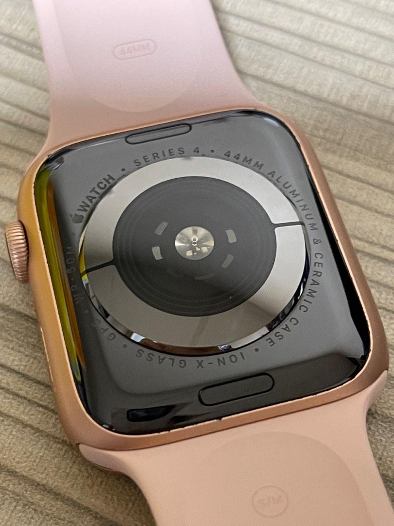 Apple Watch Series 4 Rose Gold 44mm Mobile Phones Gadgets Wearables Smart Watches on Carousell