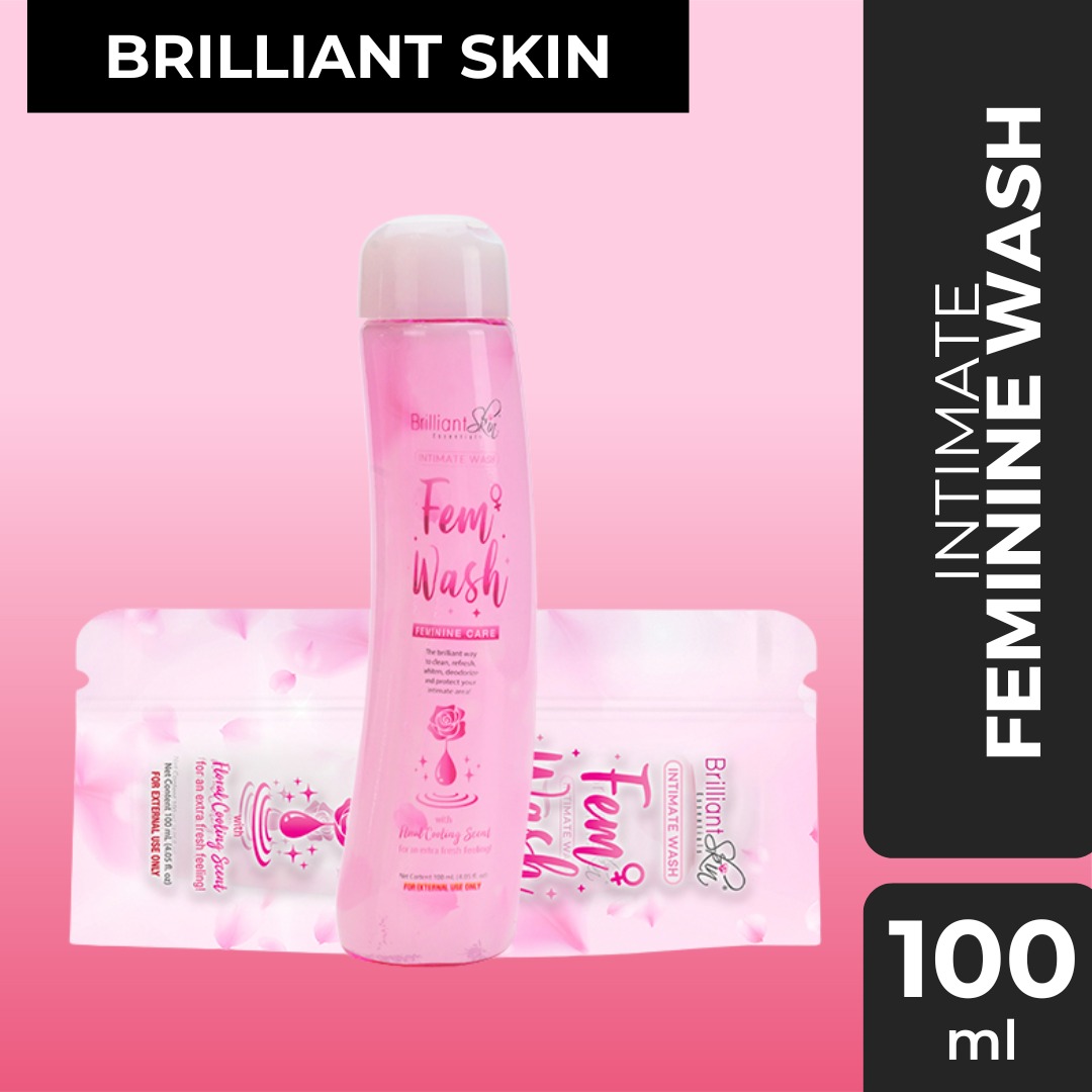 Authentic Brilliant Skin Intimate Feminine Wash 100 ml, Beauty