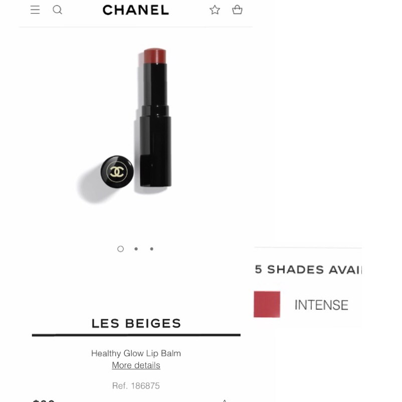 Authentic CHANEL Les Beiges Healthy glow lip Balm, Beauty & Personal Care,  Face, Makeup on Carousell