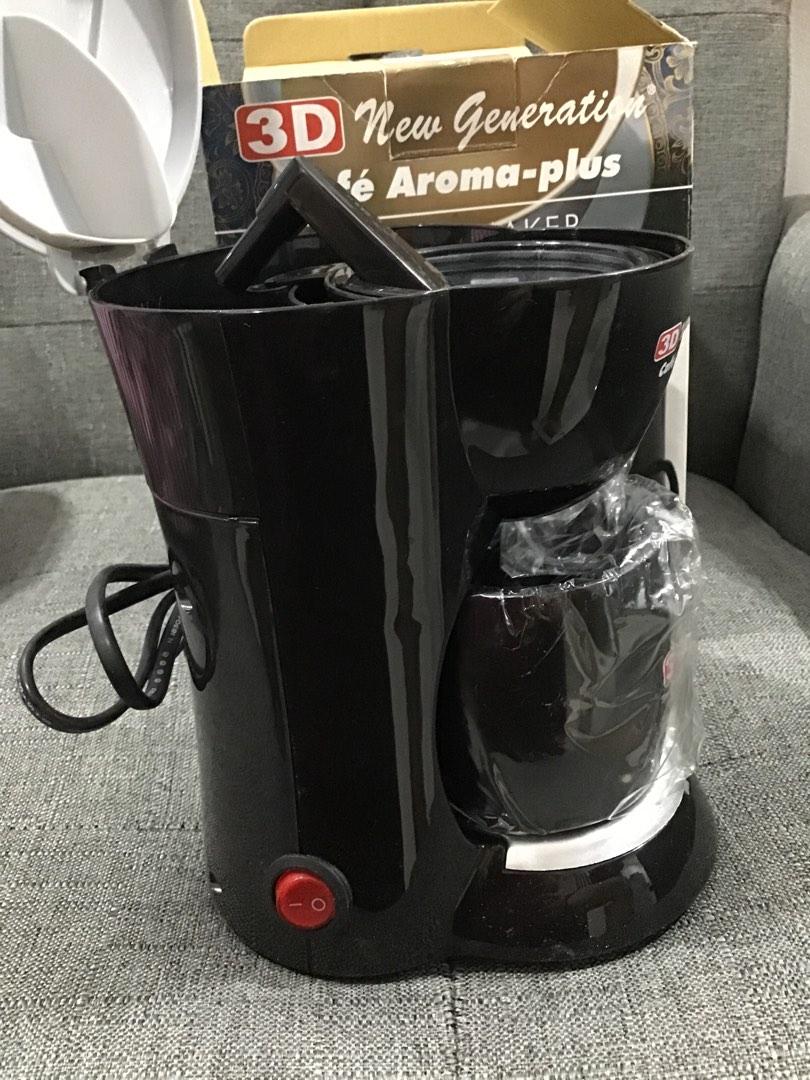 Authentic coffee maker brand new 3d new generation cafe aroma plus, TV
