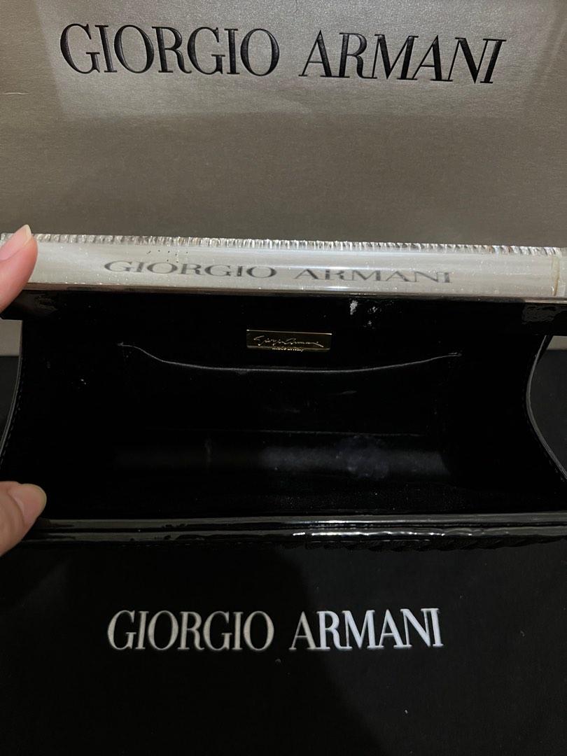 Authentic Armani Clutch Bag Original, Luxury, Bags & Wallets On Hanging Trellis Planter Best Hooks For Plants