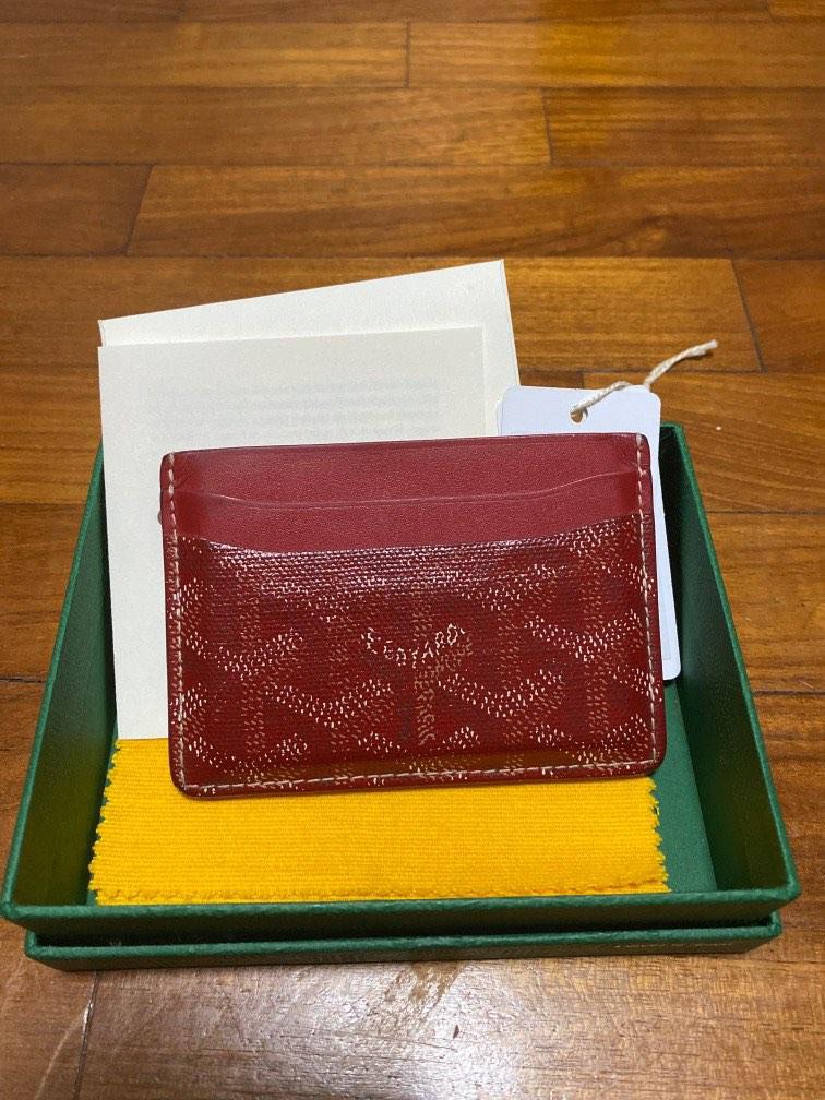 Authentic Goyard Card Holder, Luxury, Bags & Wallets on Carousell