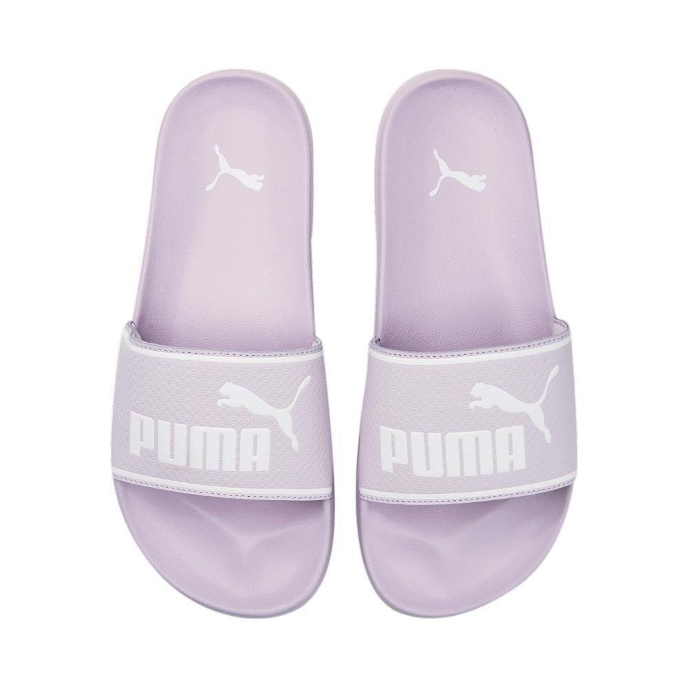 Puma popcat slides best sale leopard