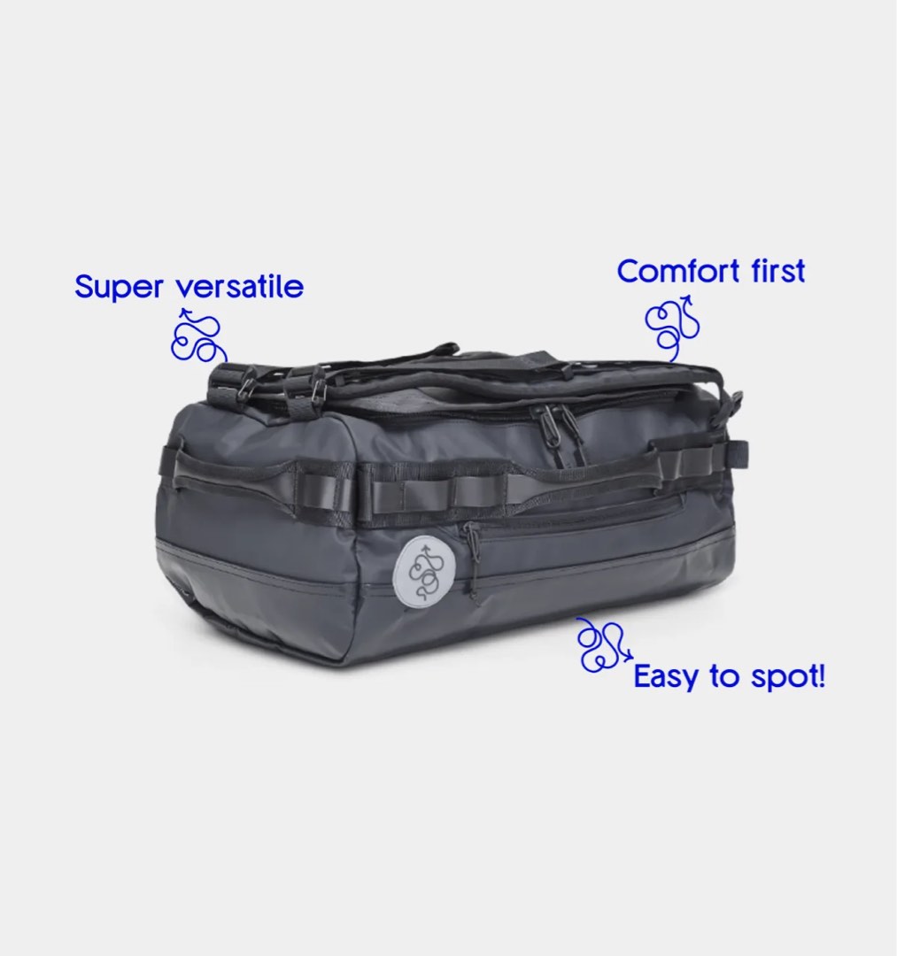 Baboon to the Moon Go Bag Small Grey, Men's Fashion, Bags, Sling Bags