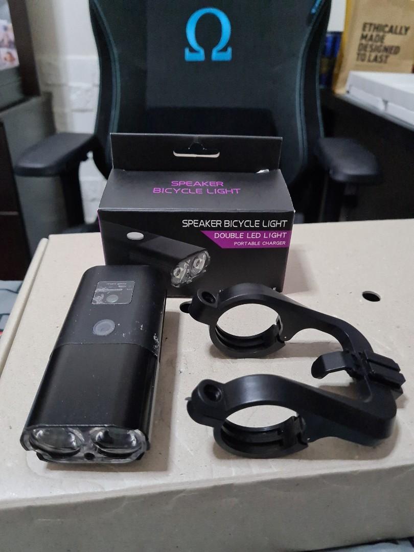 Bicycle lights and speaker horn
