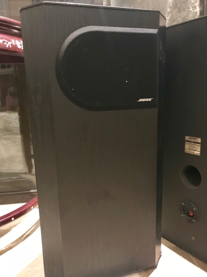 Bose Twin Speaker Sound System Component, Audio, Soundbars, Speakers & Amplifiers on Carousell