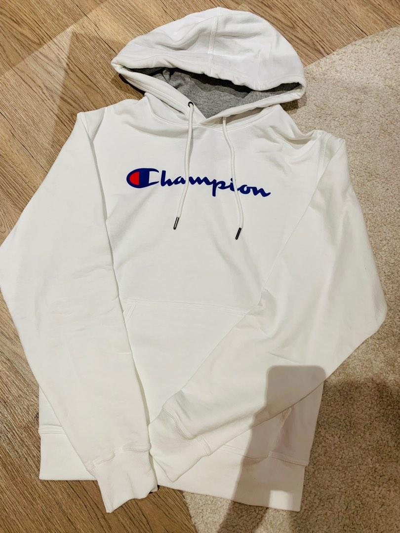Champion sweater big logo us sale