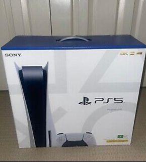 brand new Sony playstation 5 disc console
