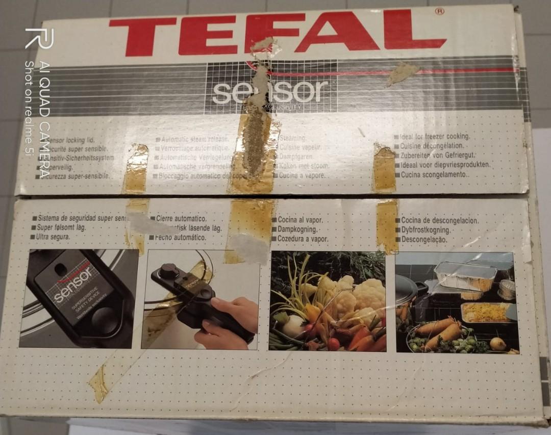 Tefal sensor pressure on sale cooker instructions