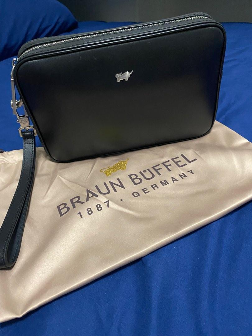 Braun Buffel, Women's Fashion, Bags & Wallets, Clutches on Carousell