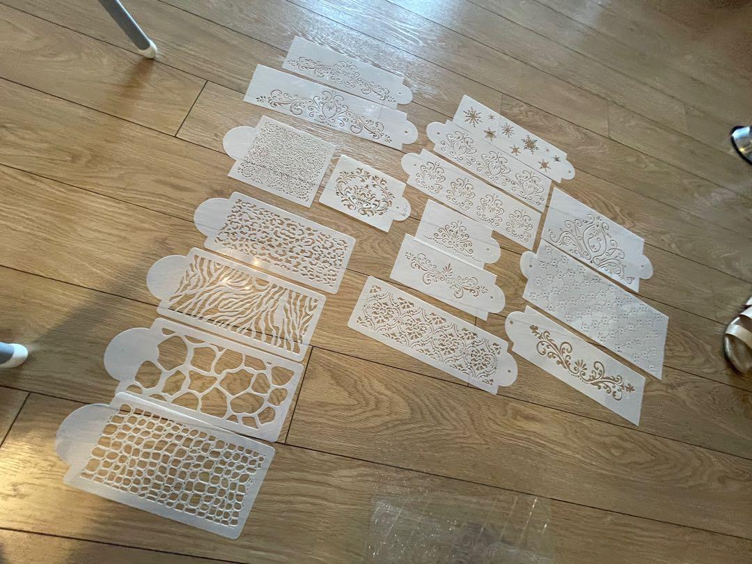Cake stencils (Category: Bakeware) located in Mandaluyong City. Submitted by karenmasuda (Listing ID 1189778862, Image 1). Description: For take all Ginamet sa wedding cakes .