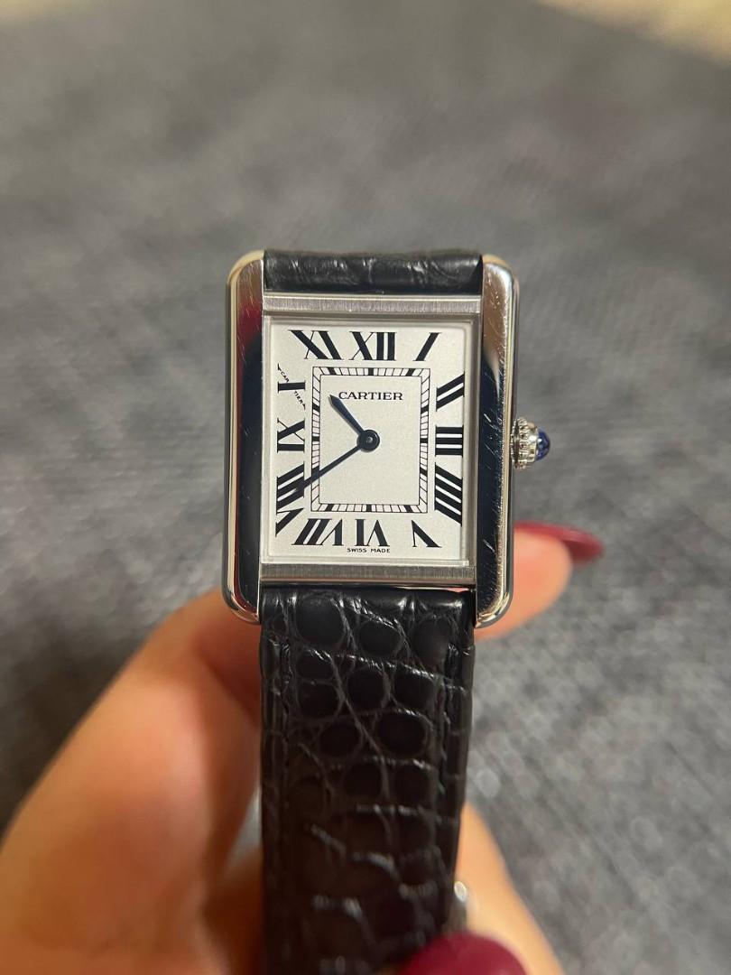 Cartier quartz watch, Luxury, Watches on Carousell