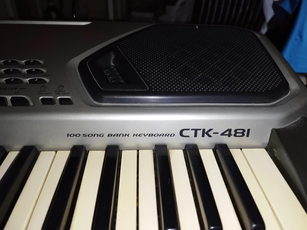 Casio CTK481 piano keyboard for sale., Hobbies & Toys, Music & Media, Musical Instruments on