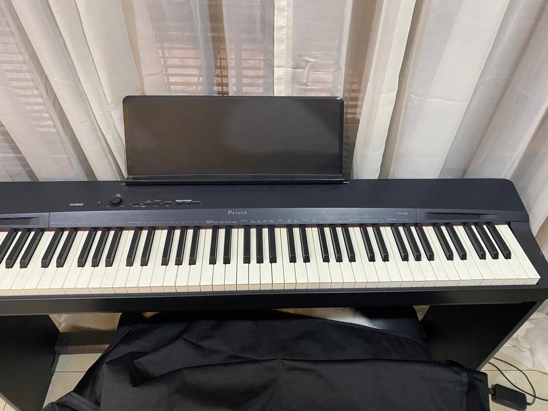 Casio PX160 piano with stool Hobbies Toys Music Media