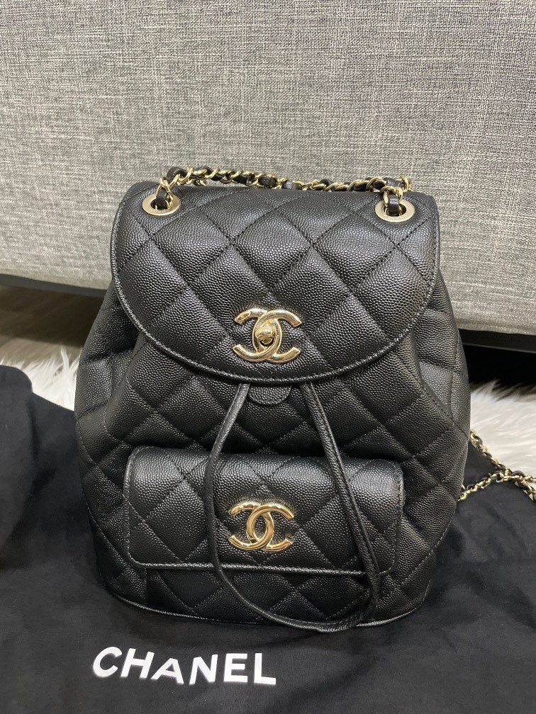 Chanel 20C Duma Backpack - RARE Caviar, Luxury, Bags & Wallets on Carousell