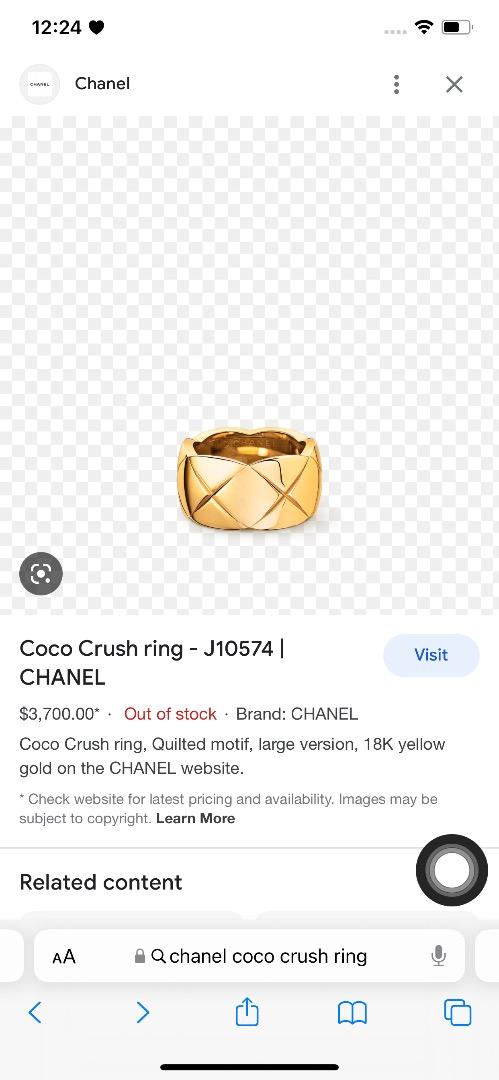 Coco Crush ring - J10574