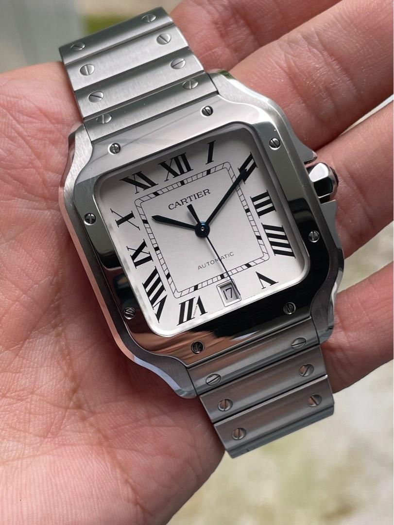 Cartier santos discount large 2018