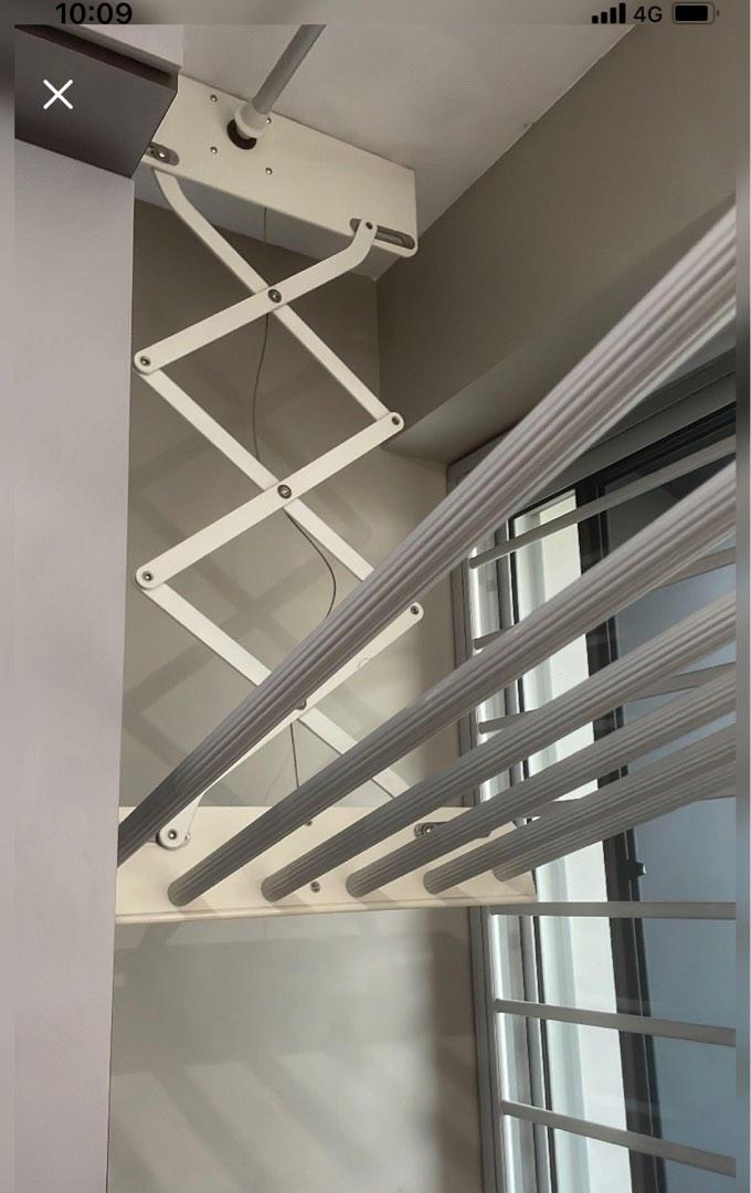 Hdb retractable sales clothes hanger repair