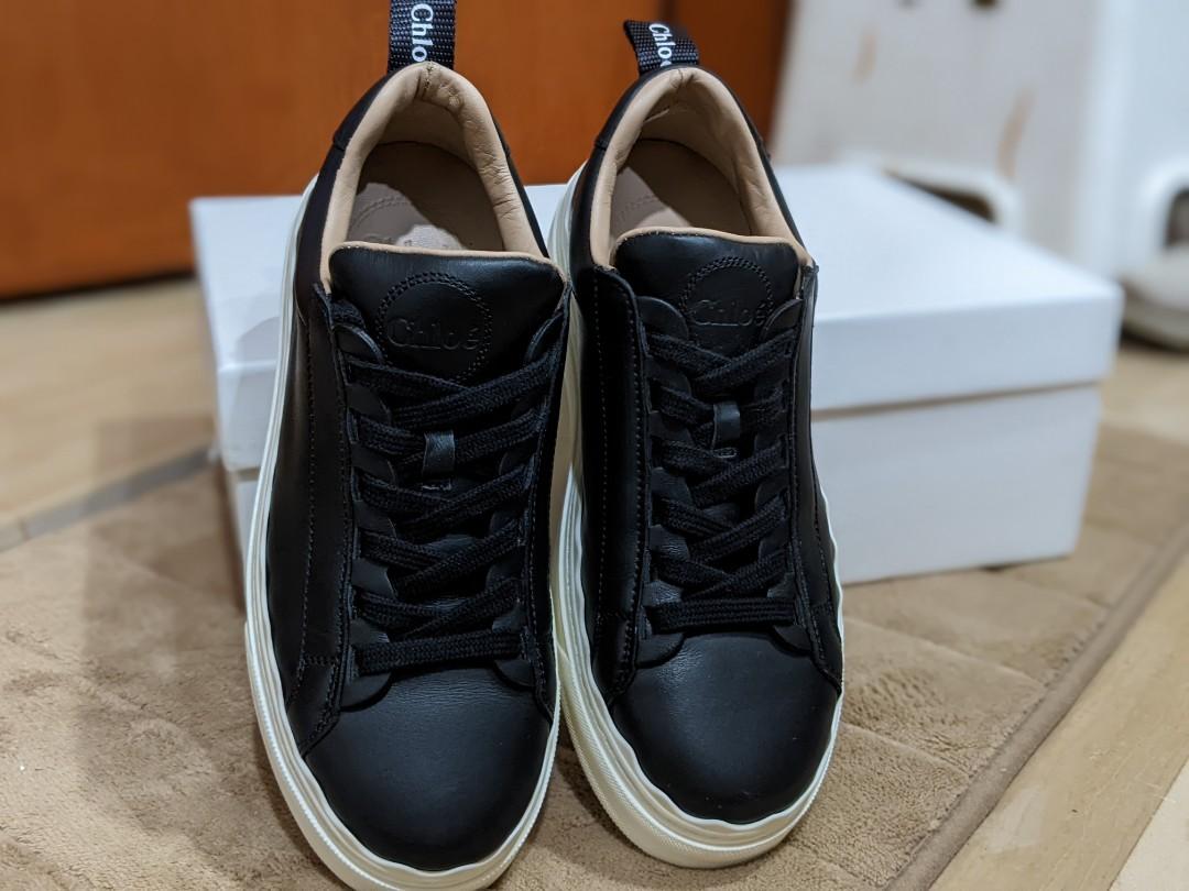 CHLO BLACK LAUREN SNEAKER Luxury Sneakers Footwear on Carousell