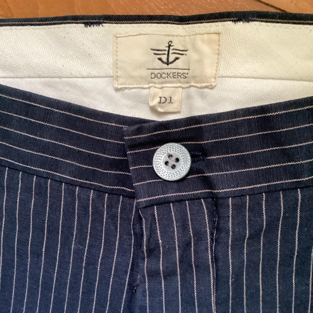 Dockers top striped pants