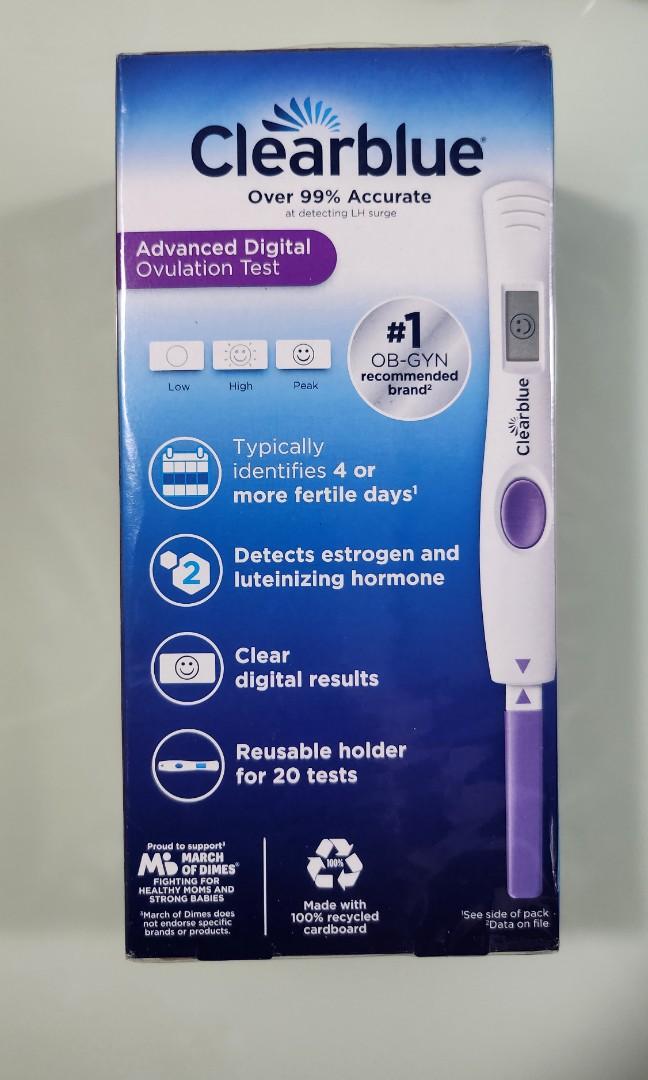 Clearblue advanced digital ovulation test (20 tests), Health