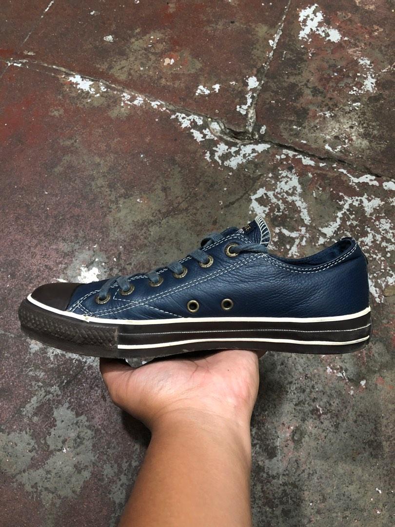 Converse Chuck Taylor All Star Low Top Leather Shoes(25 cm), Men's Fashion,  Footwear, Sneakers on Carousell