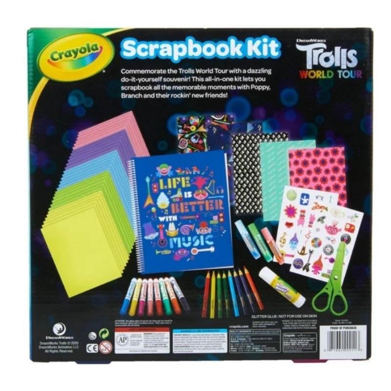Crayola Trolls Scrapbook Kit Hobbies Toys Stationary Craft Art crayola-trolls-scrapbook-kit-hobbies-toys-stationary-craft-art