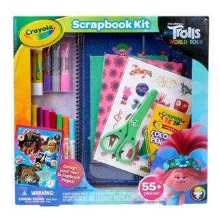 Crayola Trolls Scrapbook kit
