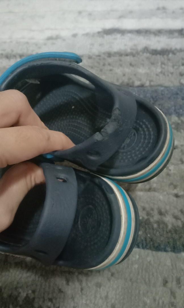 Crocs Babies Kids Babies Kids Fashion On Carousell crocs-classic-clog-arctic-journeyscanada
