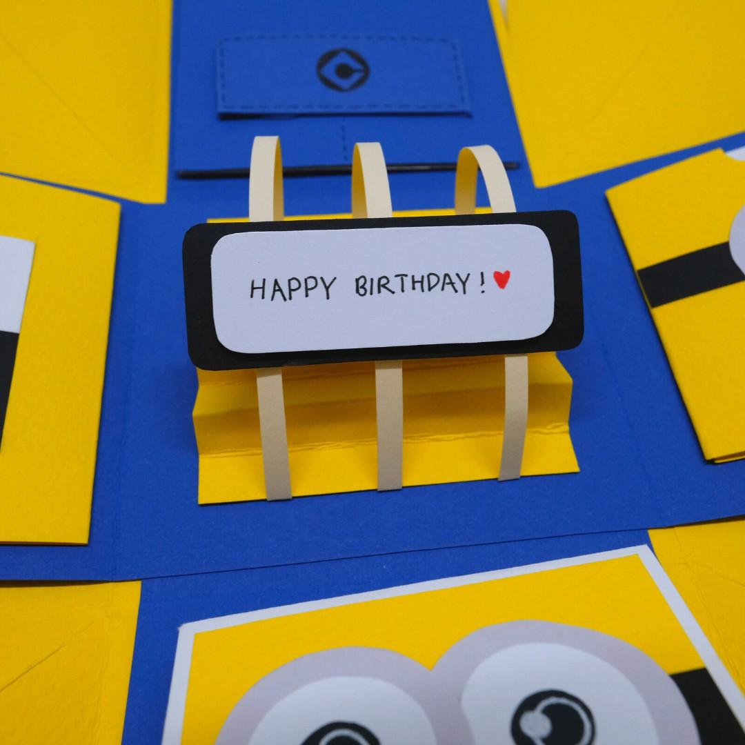 Customisable explosion box, Hobbies & Toys, Stationery & Craft