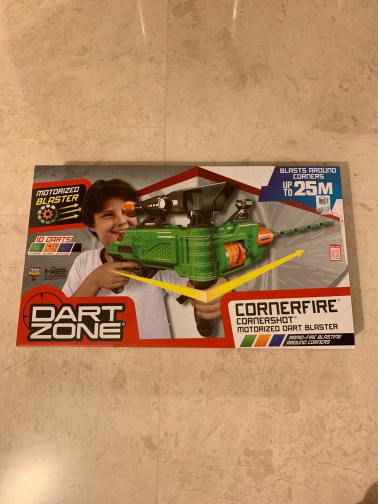 Dart Zone Cornerfire Blaster, Hobbies & Toys, Toys & Games on Carousell