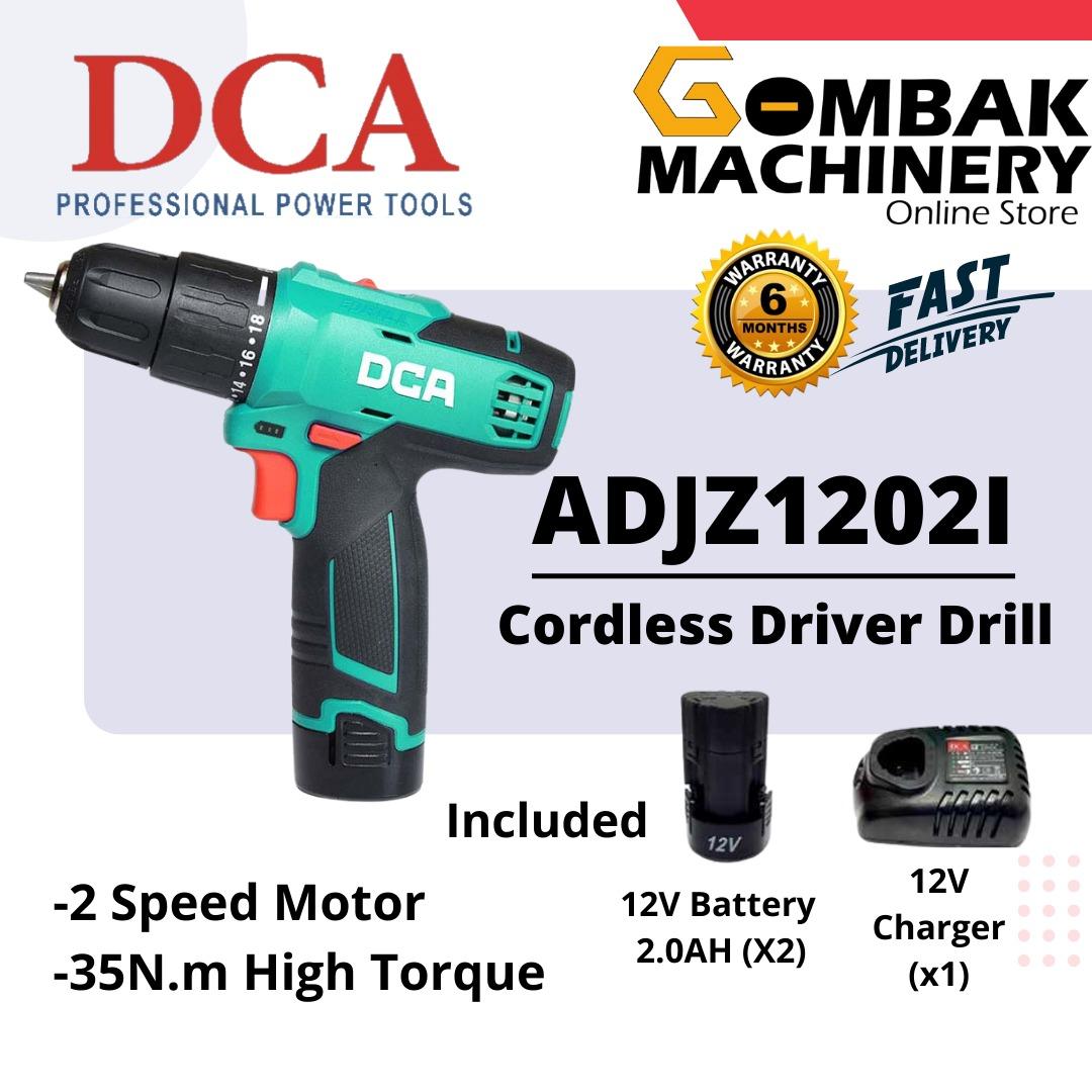 DCA ADJZ1202I 12V Max Cordless Compact Driver/Hammer Drill - 2