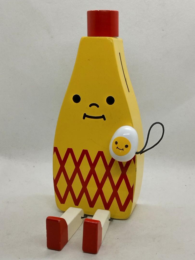 Decole Mayonnaise Tin Toy Egg Coink Bank Piggy Bank
