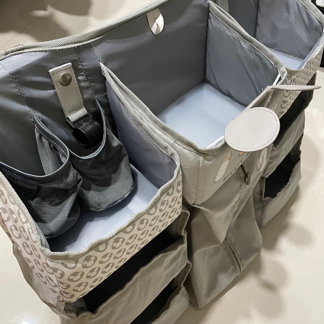 (Like New) Disney Hanging Cot Organiser Caddy for Baby Diapers and
