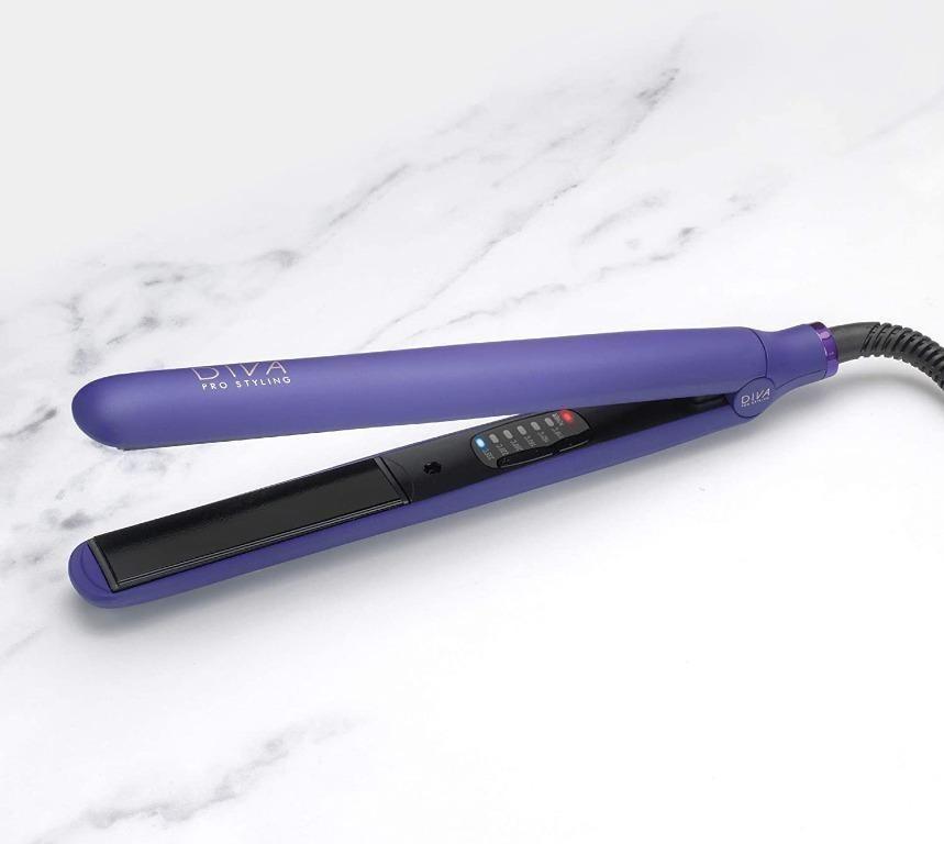 Diva Professional Styling Digital Styler Hair Straightener 3m Heat