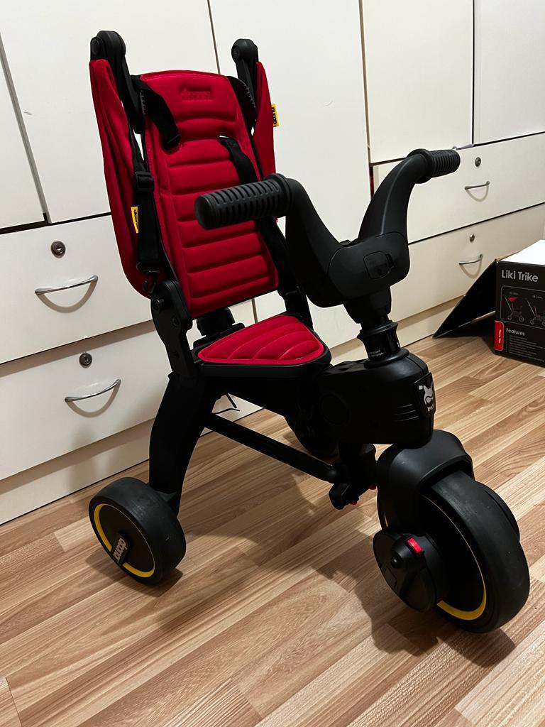 Doona S1 Liki Trike Tricycle (Red Flame), Babies & Kids, Going Out