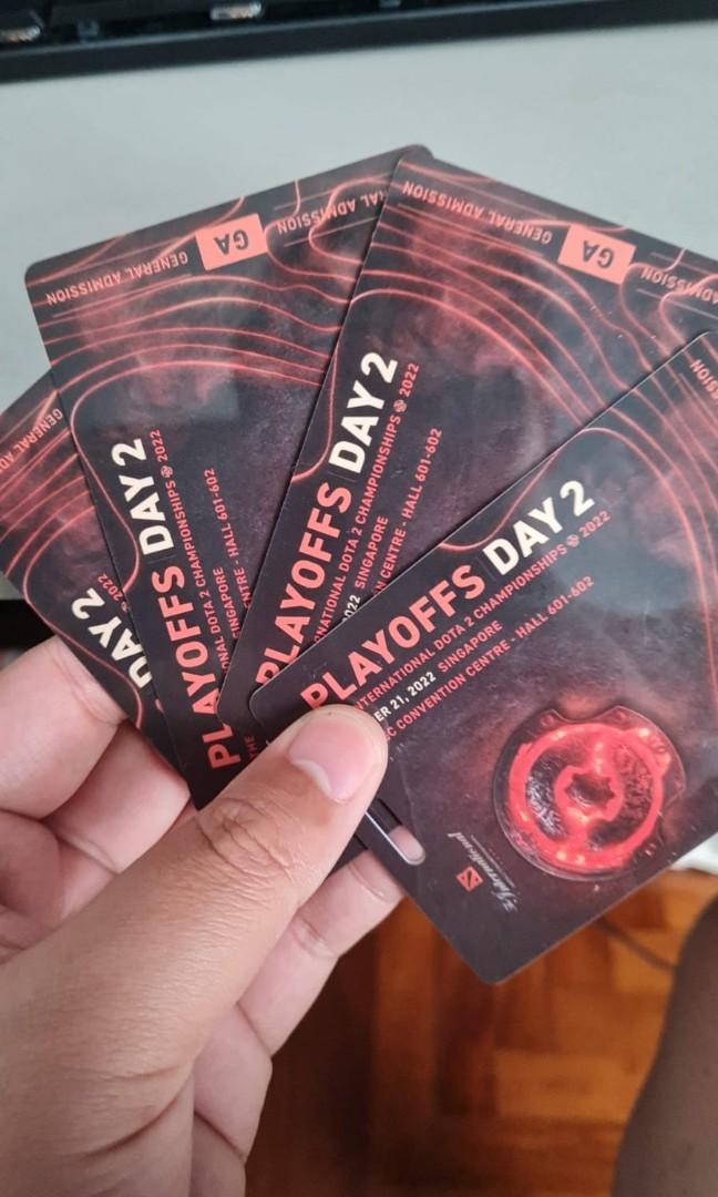 Dota 2 The Internation TI Day 2 Tickets (LAST ONE LEFT), Tickets