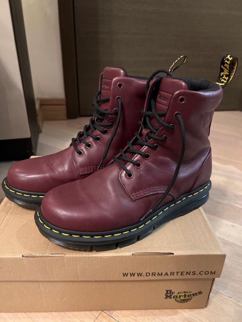 Dr martens cheap lexington burgundy